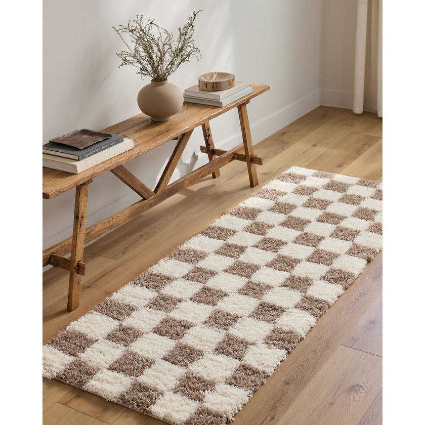 Bondurant Modern Brown Area Rug