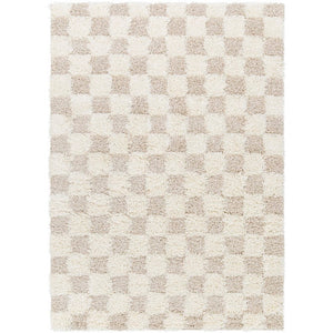 Bondurant Modern Light Beige Area Rug