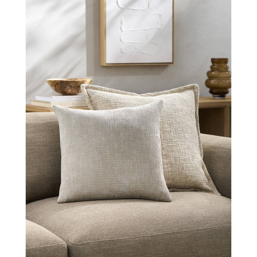 Channy Neutral Pillow Cover
