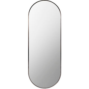 Ellyn Modern Black Wall Mirror