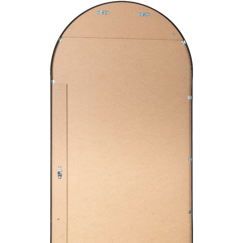 Ellyn Modern Black Wall Mirror