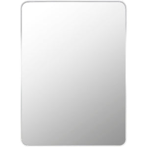 Renna Modern White Wall Mirror