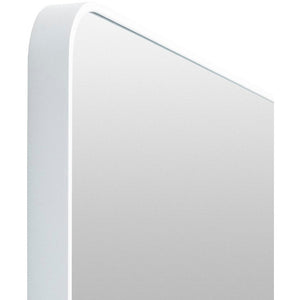 Renna Modern White Wall Mirror