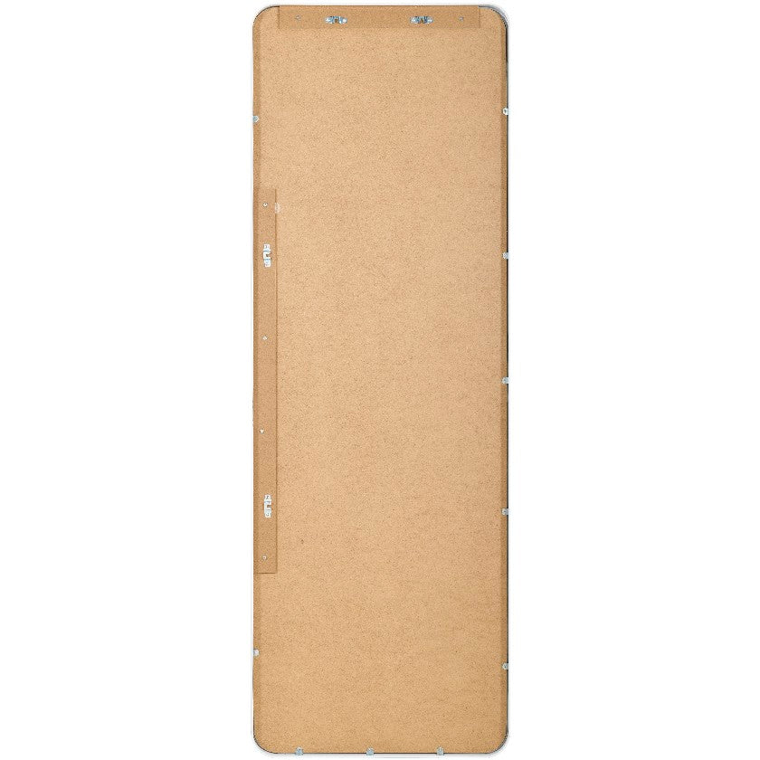 Shantaya Modern White Wall Mirror
