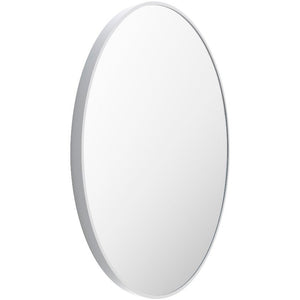 Jarron Modern White Wall Mirror