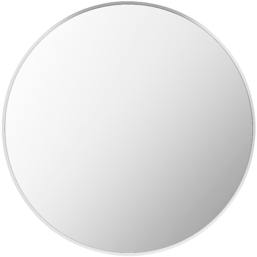 Jarron Modern White Wall Mirror