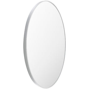 Jarron Modern White Wall Mirror