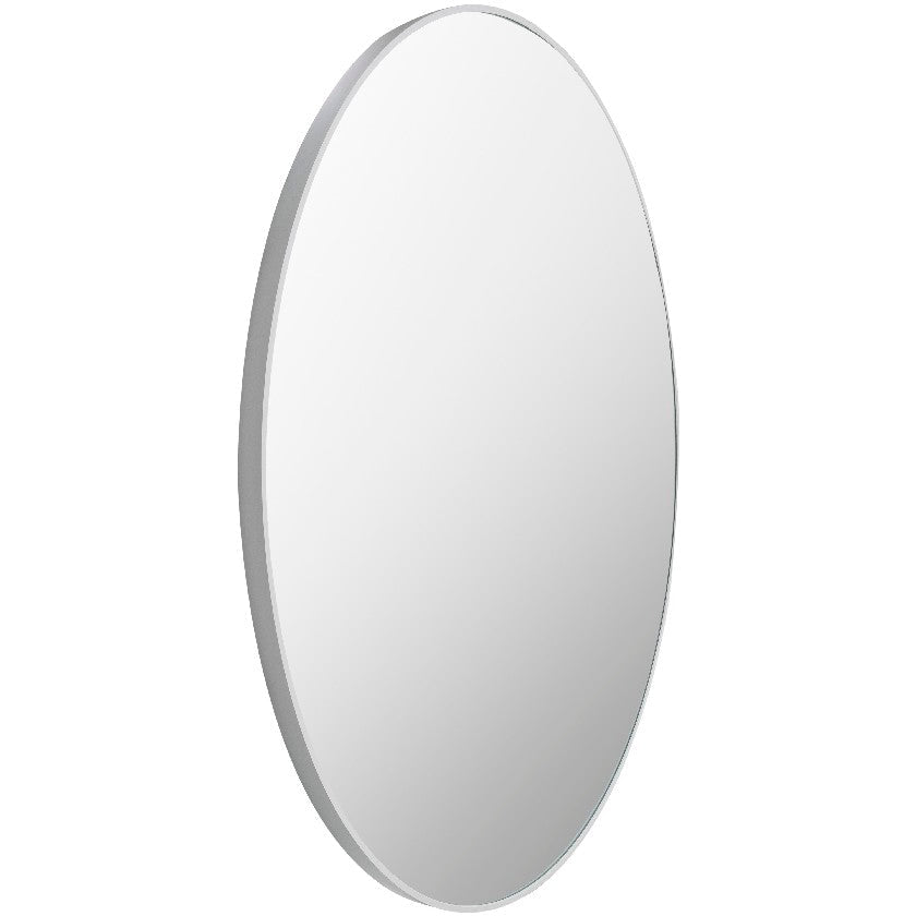Jarron Modern White Wall Mirror