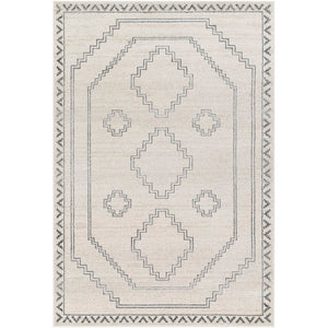 Zebadiah Modern Medium Gray Area Rug
