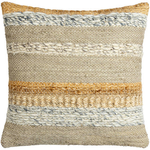 Jalissa Tan/Beige Pillow Cover