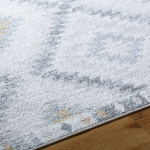 Kwartier Rustic Medium Gray Area Rug