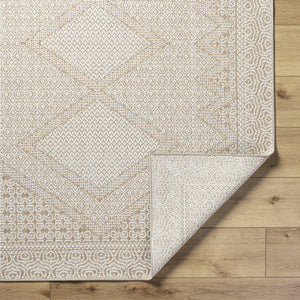 Reana Cottage White/Tan Area Rug