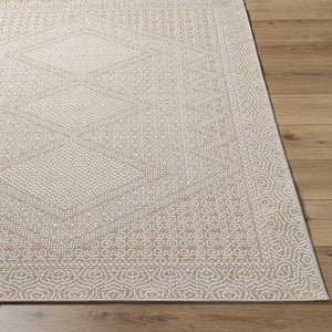 Reana Cottage White/Tan Area Rug