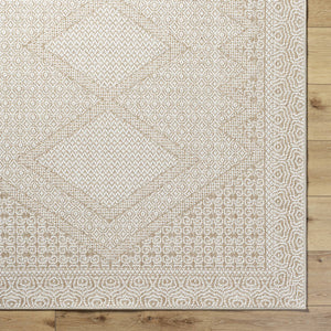 Reana Cottage White/Tan Area Rug