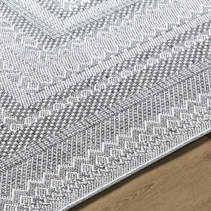 Vangie Cottage Medium Gray/White Area Rug