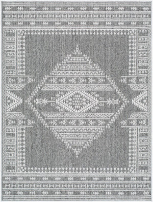 Leiha Cottage Medium Gray Area Rug
