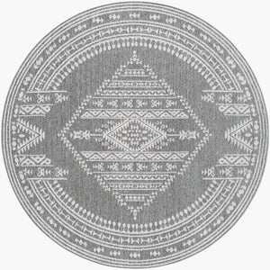 Leiha Cottage Medium Gray Area Rug