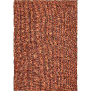 Benjaman Bohemian Rust Area Rug
