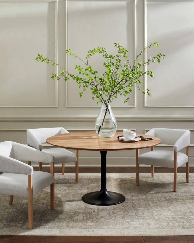 Amada Dark Brown Dining Table