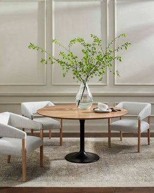 Amada Dark Brown Dining Table
