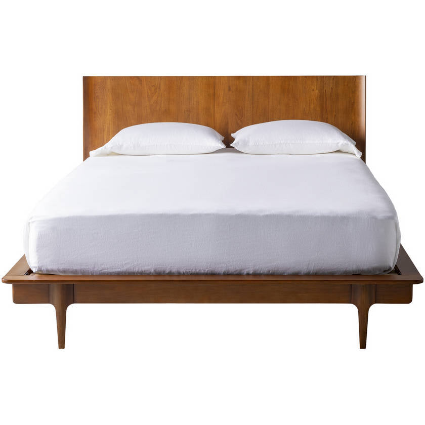 Raynell Brown Wood Bed
