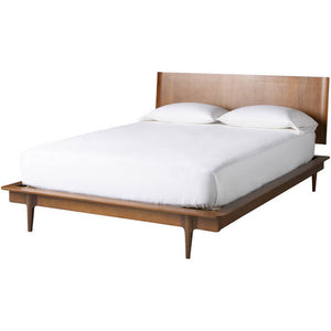Raynell Brown Wood Bed