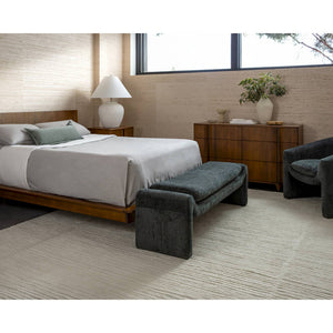 Raynell Brown Wood Bed