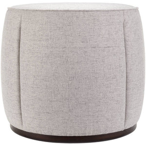 Shericka Light Gray Ottoman