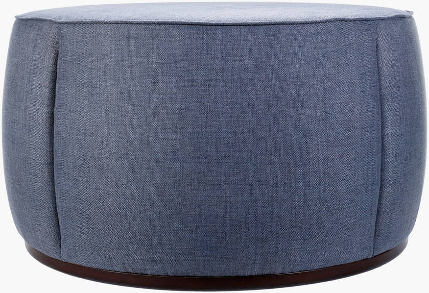 Chanae Medium Gray Ottoman