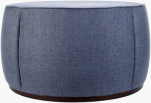 Chanae Medium Gray Ottoman