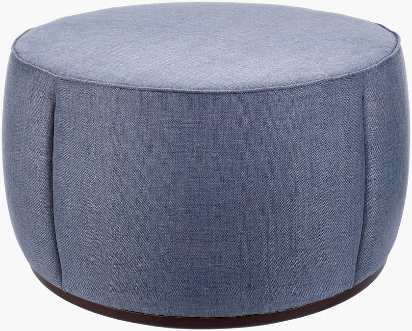 Chanae Medium Gray Ottoman