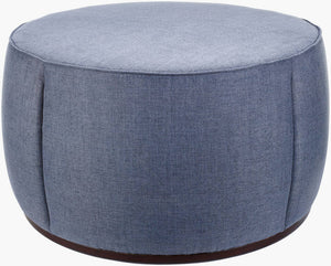Chanae Medium Gray Ottoman