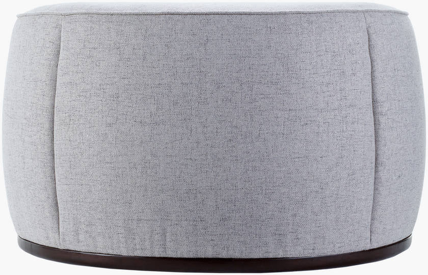 Chanae Light Gray Ottoman