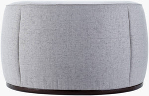 Chanae Light Gray Ottoman