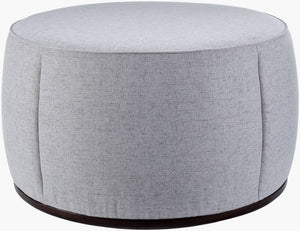 Chanae Light Gray Ottoman
