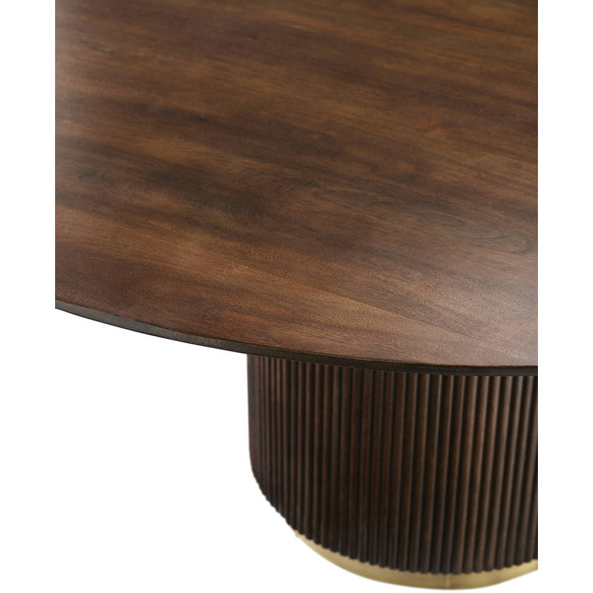 Allisa Dark Brown Dining Table