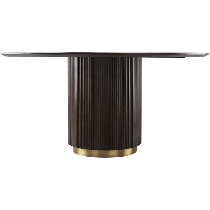 Allisa Dark Brown Dining Table
