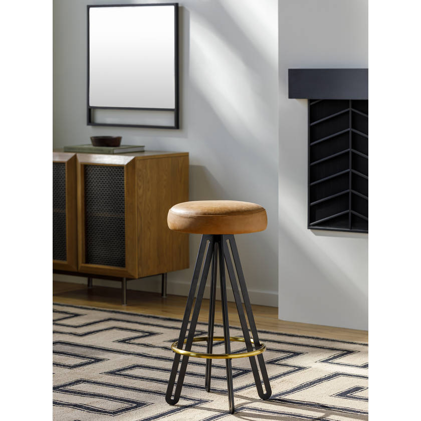 May Brown Bar Stool
