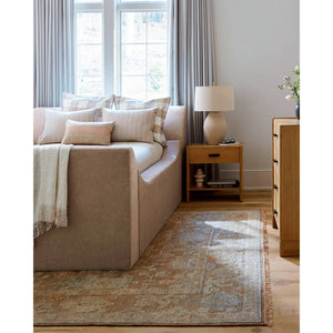 Aris Beige/Brown Upholstered Bed