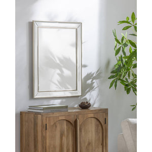 Alece Traditional Champagne Wall Mirror