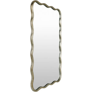 Kamica Modern Metallic - Silver Wall Mirror