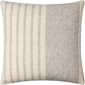 Elsy Metallic - Silver Pillow Cover