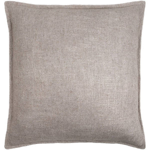 Heena Taupe Pillow Cover