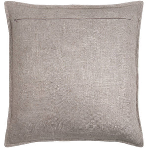 Heena Taupe Pillow Cover