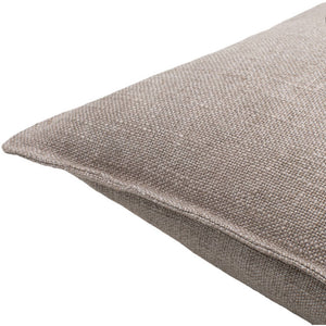 Heena Taupe Pillow Cover
