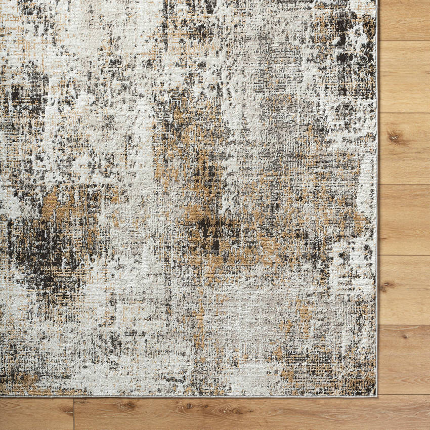 Jakki Rustic Tan/Charcoal Area Rug