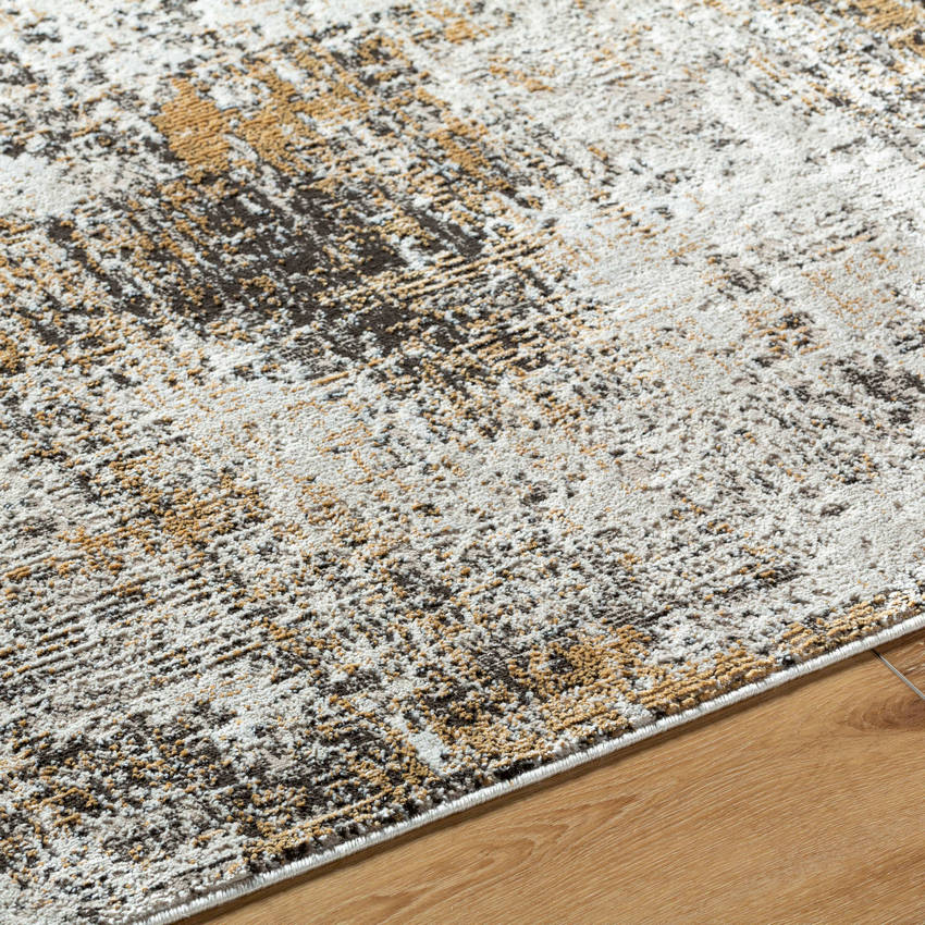 Jakki Rustic Tan/Charcoal Area Rug