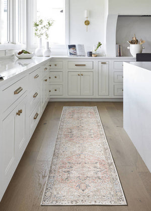 Darling Traditional Slate Washable Area Rug - Becki Owens x Livabliss