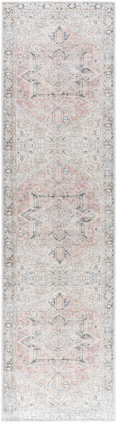 Darling Traditional Slate Washable Area Rug - Becki Owens x Livabliss