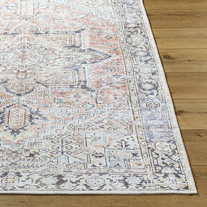 Darling Traditional Slate Washable Area Rug - Becki Owens x Livabliss